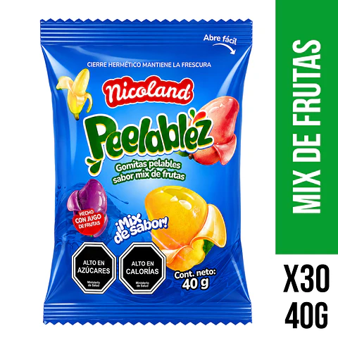 Peelablez Mix de Frutas 40 g 