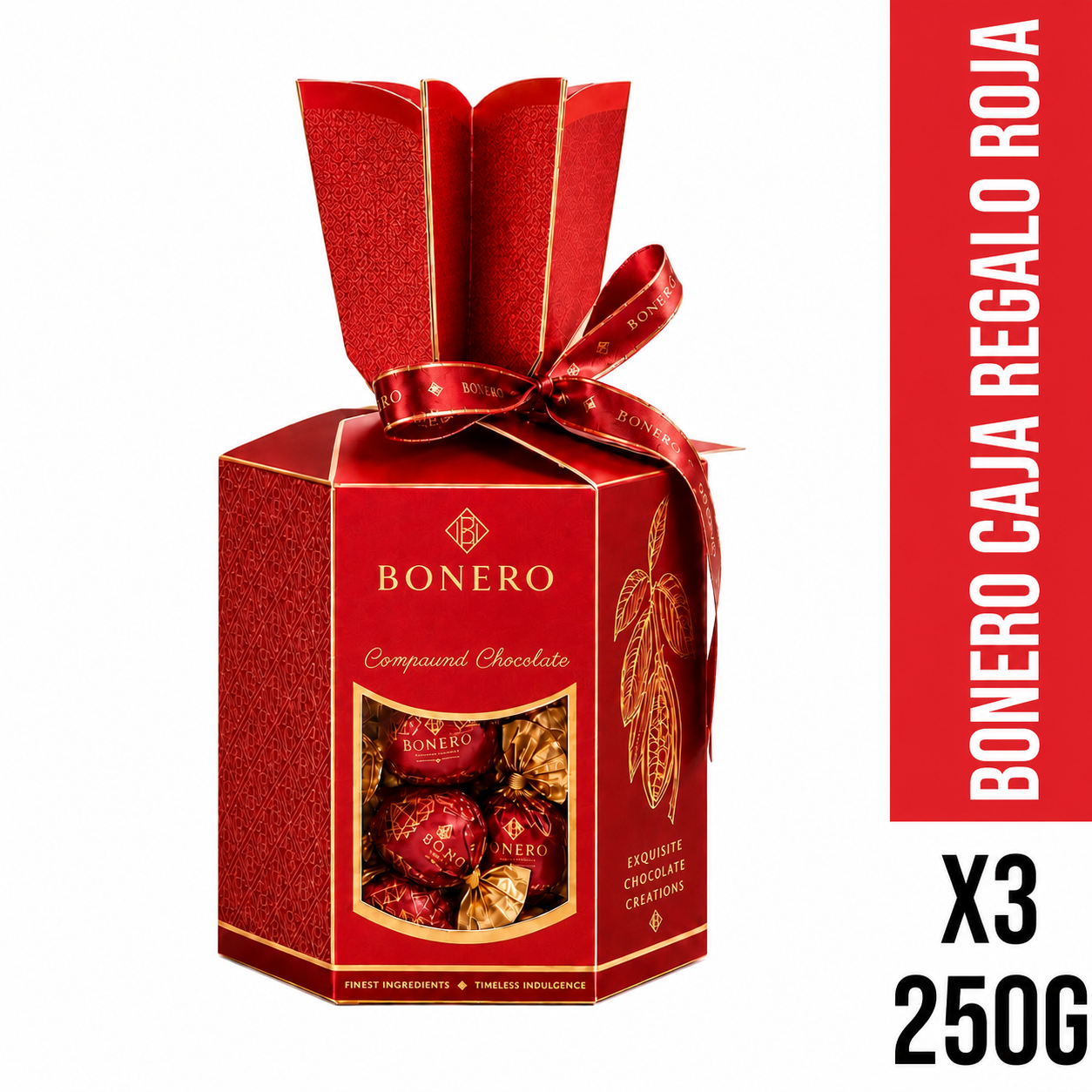 Bonero Caja Regalo Roja 1