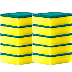 ESPONJA LAVALOZAS CORRIENTE PACK 10 UNIDADES