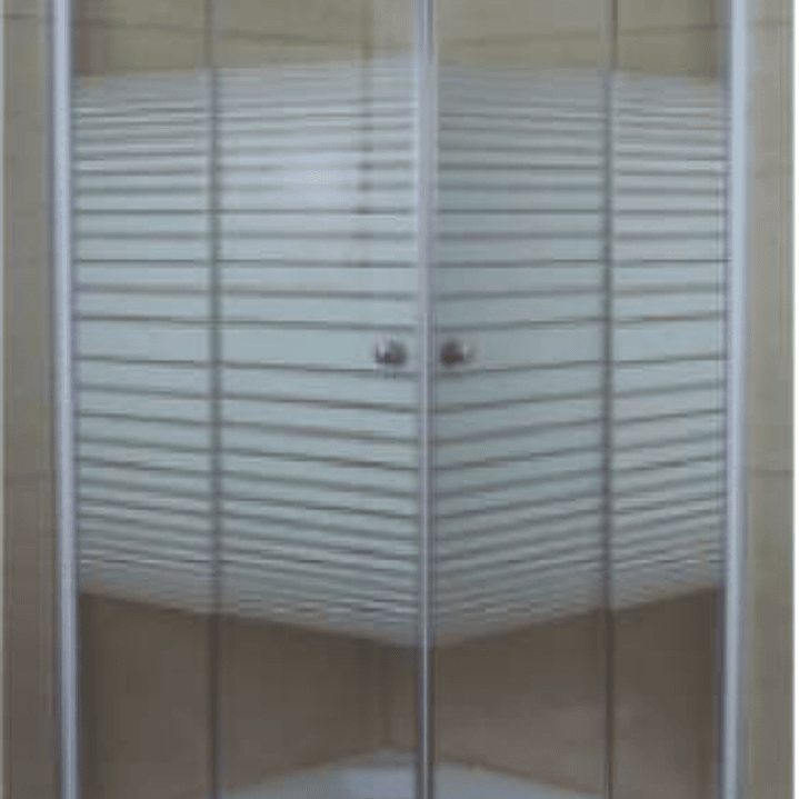 MAMPARA DUCHA ESQUINA 80x80x195 DISCRETO 1