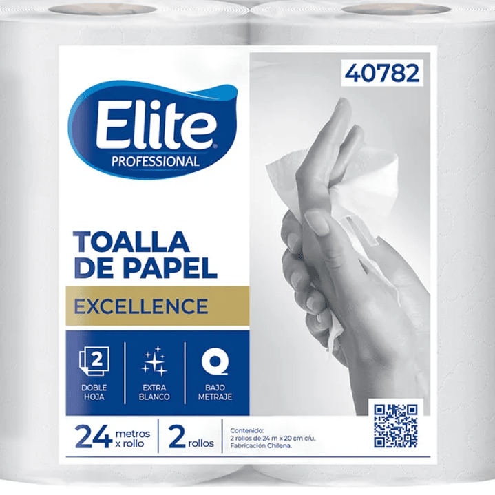 TOALLA PAPEL ELITE EXCELLENCE DH  2 x 24 MT  2