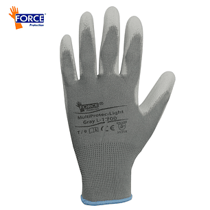 GUANTE MULTIPROTEC - FLEX LIGHT, L-1700, PALMA PU