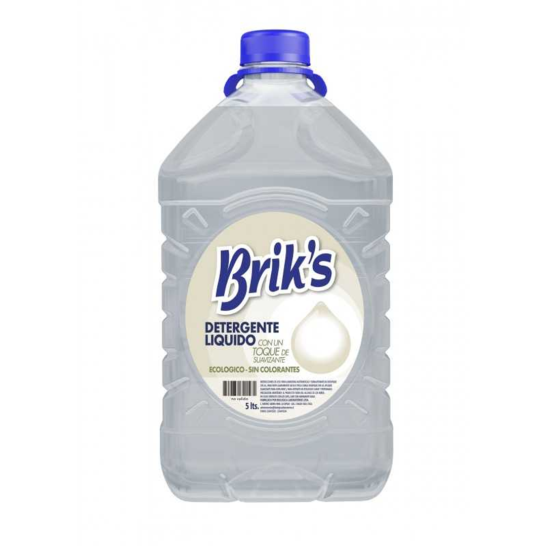 DETERGENTE BRIK'S MATIC COLOR 5 LITROS 4