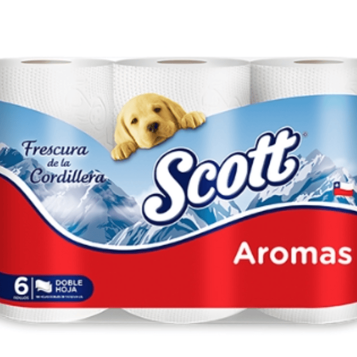 PAPEL HIGIENICO SCOTT DH AROMA  6X21MT  1