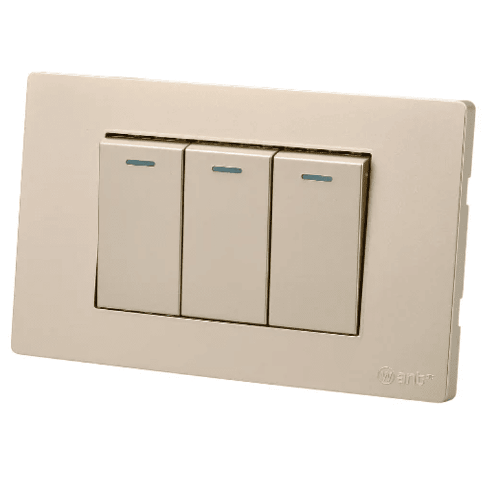 Interruptor Triple Armado 9/12 16A SEC 4