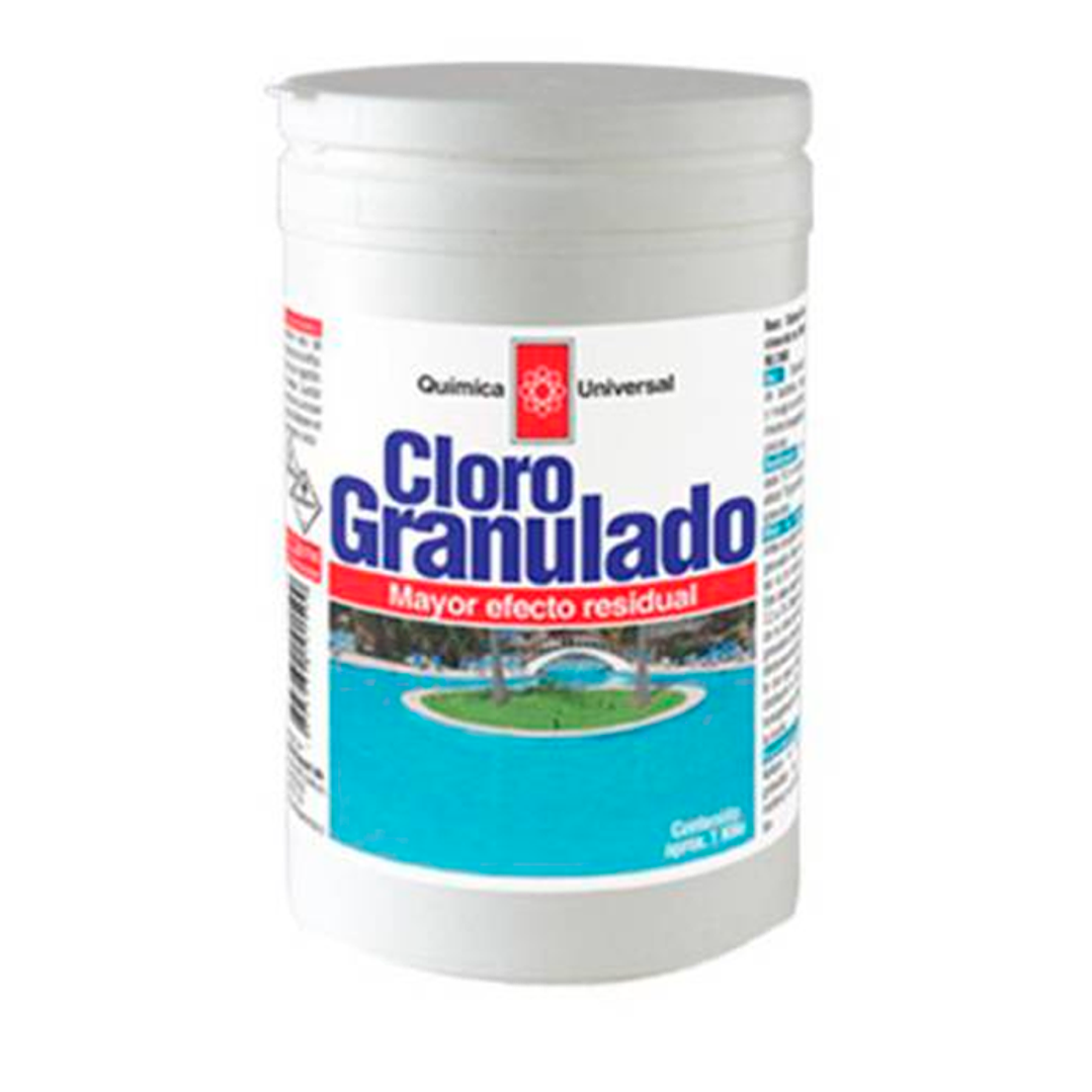 CLORO GRANULADO 1 KG QUIMICA UNIVERSAL 1