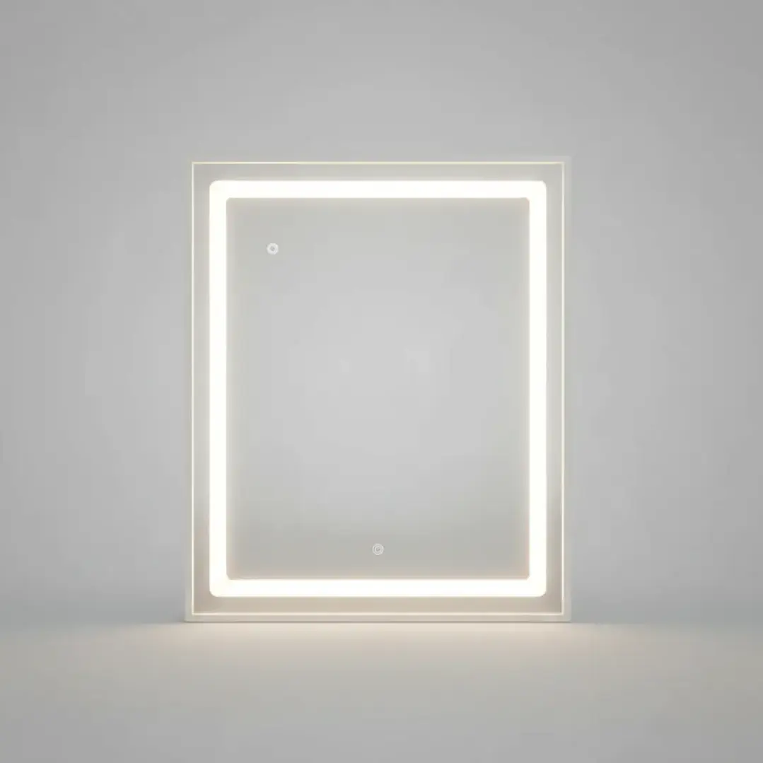 Espejo Led Rectangular 90x70 Cm Con Luz Fría 2