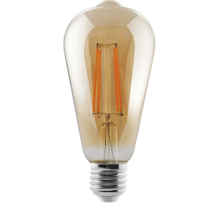 AMPOLLETA LED ST64 8W LUZ CALIDA 1