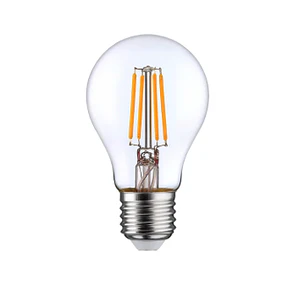 AMPOLLETA LED A60 AMBAR 7W LUZ CALIDA