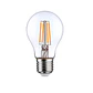 AMPOLLETA LED A60 AMBAR 7W LUZ CALIDA - Miniatura 1