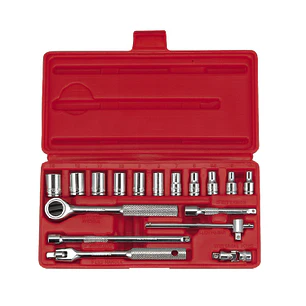 LLAVE DADO CROSSMAN 1/4 DR 4-13 MM 17 PZ