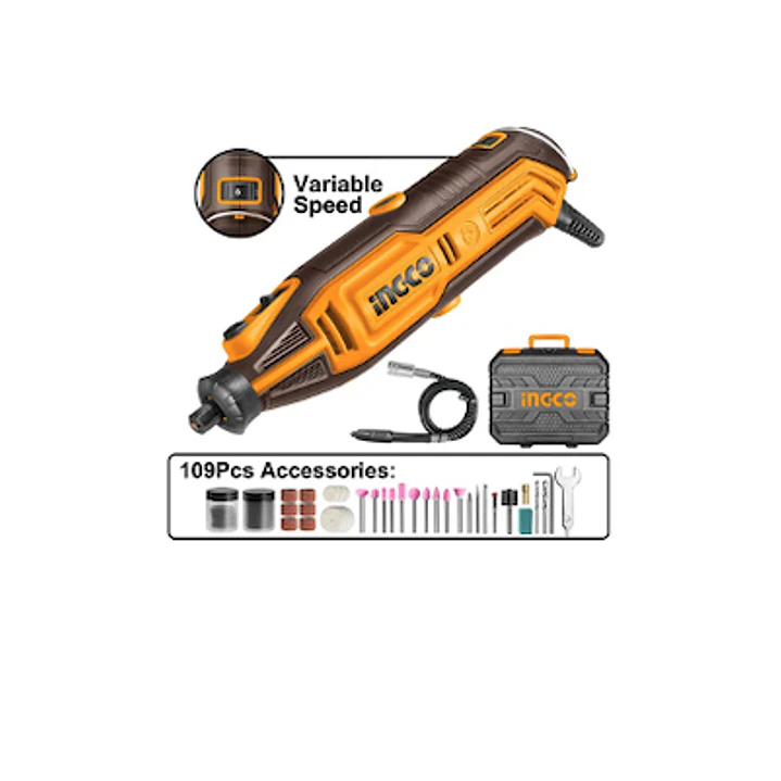 HERRAMIENTA MULTIFUNCIONAL INGCO 130 WATS C/ 109 ACCESORIOS #MG13328-7 1