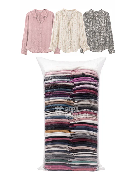Mujer - Blusa Manga Larga /Segunda