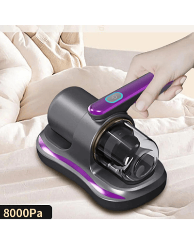 Aspiradora Inalámbrica UV Antiácaros para Colchones Sofás
