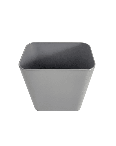 Macetero Nórdico Gris Oscuro L 40 cm 40 x 24 x 30