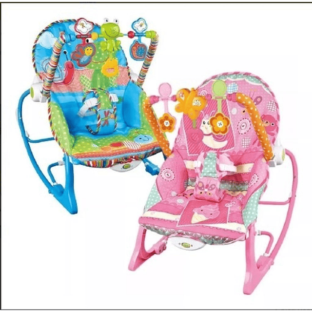 Silla Mecedora Para Bebé Nido C-vibrador Rosada 40