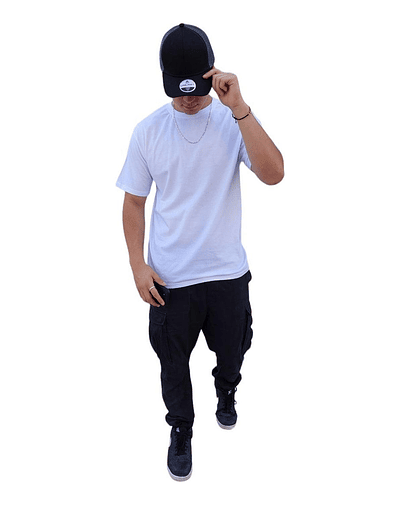 Polera Premium Algodón 100% Manga Corta Basico Estampar