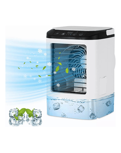 Climatizador Aire Portátil 3 En 1 Usb | Ventilador Y Hielo