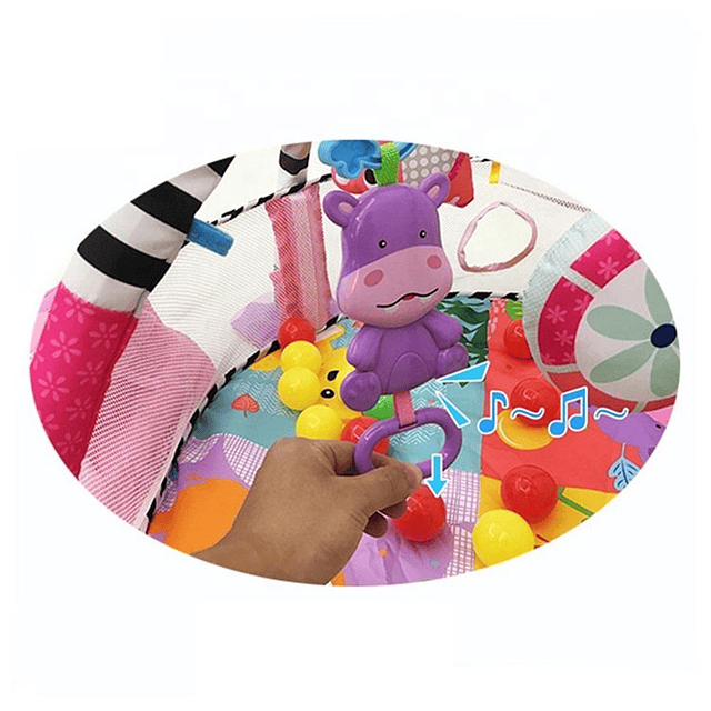 Gimnasio Centro De Juegos Para Bebé Y Piscina Pelotas 7