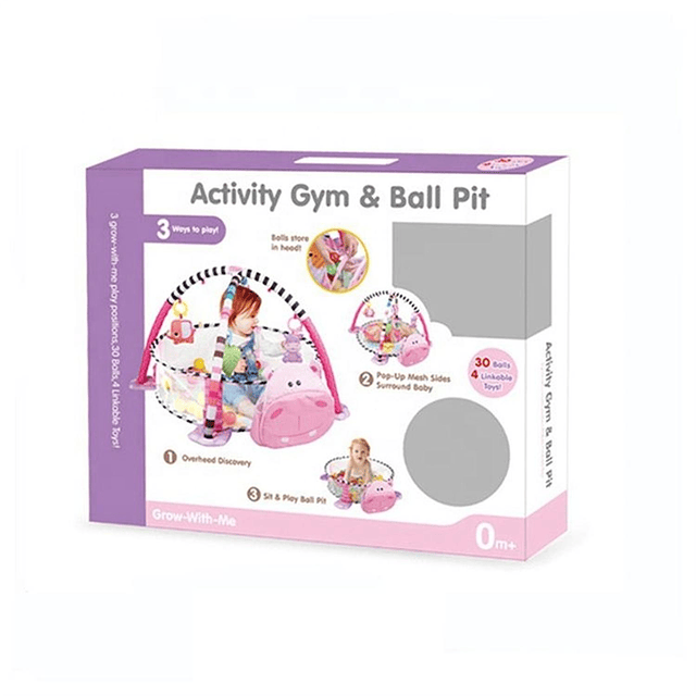 Gimnasio Centro De Juegos Para Bebé Y Piscina Pelotas 8