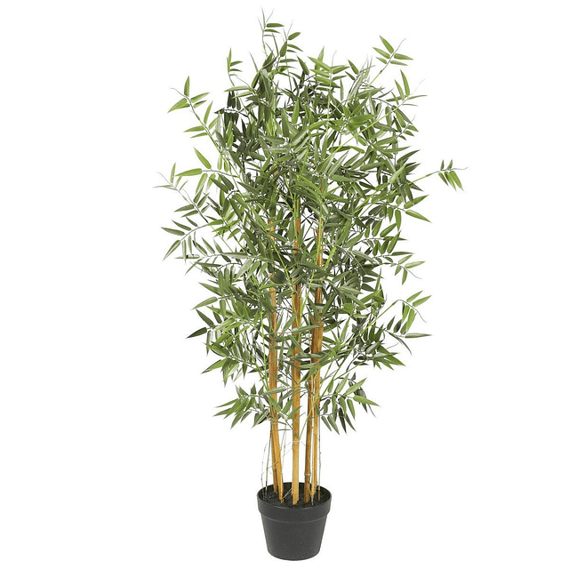 Planta Artificial Decorativa Arbol Grande Bamboo 120cm 730hj 1