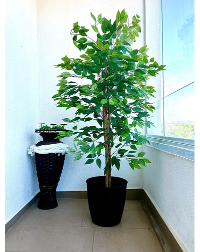 Planta Artificial Decorativa Arbol Grande Ficus 160cm 1008h