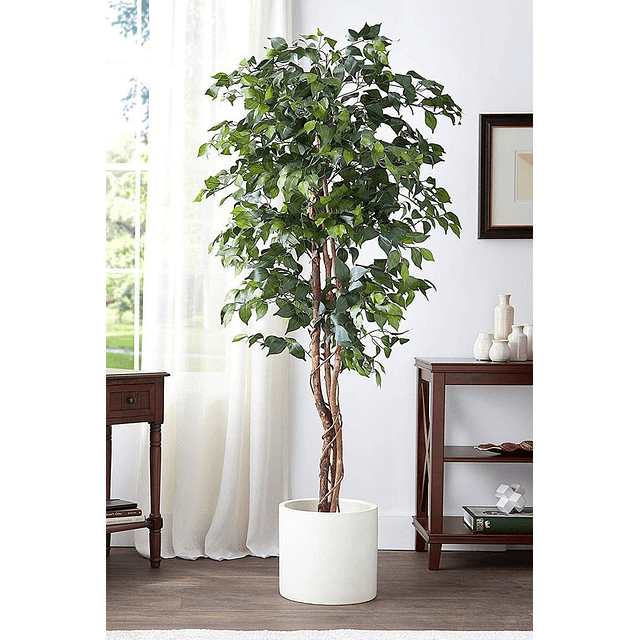 Planta Artificial Decorativa Arbol Grande Ficus 180cm 1260h 2