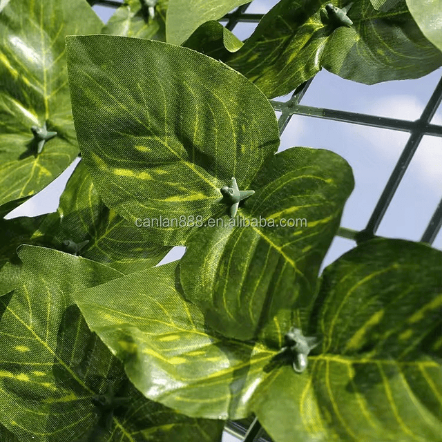 Malla de Hojas Cerca Diseño Enredadera Decoración 3x1m 2