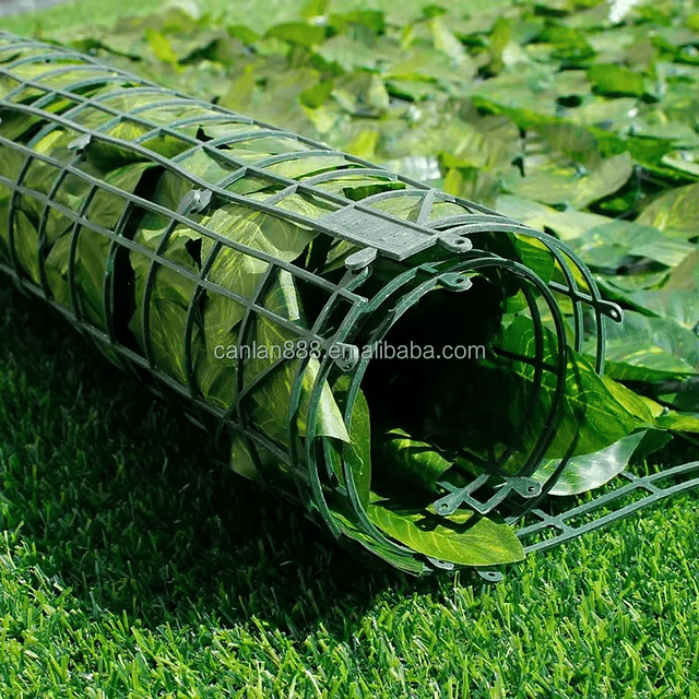 Malla de Hojas Cerca Diseño Enredadera Decoración 3x1m 3