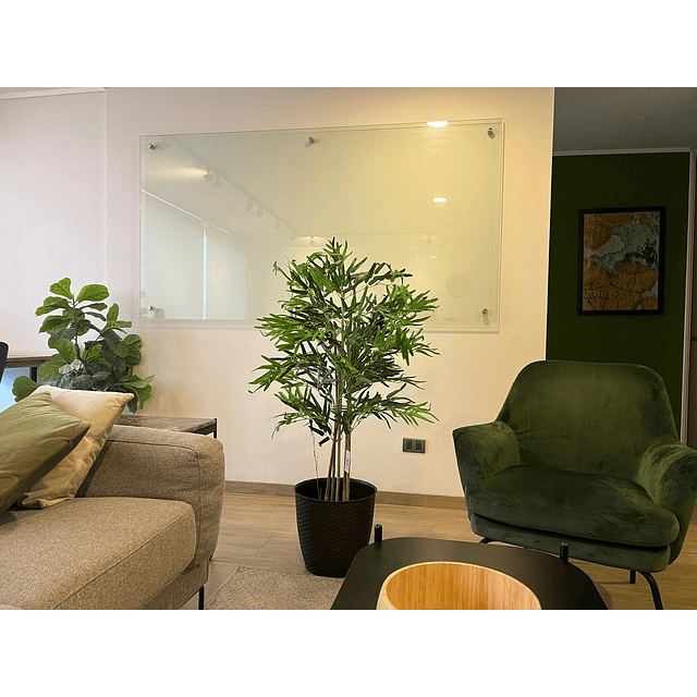 Planta Artificial Decorativa Arbol Grande Bamboo 120cm 730hj 2