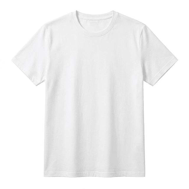 Polera Premium Algodón 100% Manga Corta Basico Estampar 23