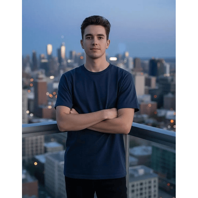 Polera Premium Algodón 100% Manga Corta Basico Estampar 25