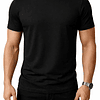 Polera Premium Algodón 100% Manga Corta Basico Estampar 32