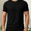 Polera Premium Algodón 100% Manga Corta Basico Estampar 33