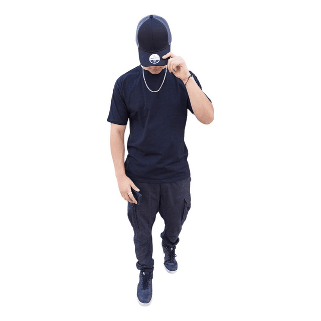 Polera Premium Algodón 100% Manga Corta Basico Estampar 34