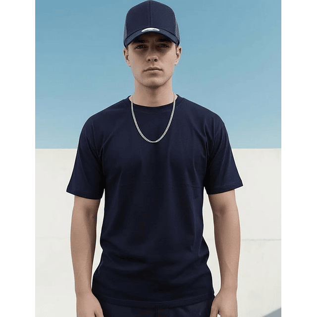 Polera Premium Algodón 100% Manga Corta Basico Estampar 36