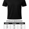Polera Premium Algodón 100% Manga Corta Basico Estampar 38