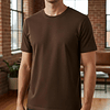 Polera Premium Algodón 100% Manga Corta Basico Estampar 39