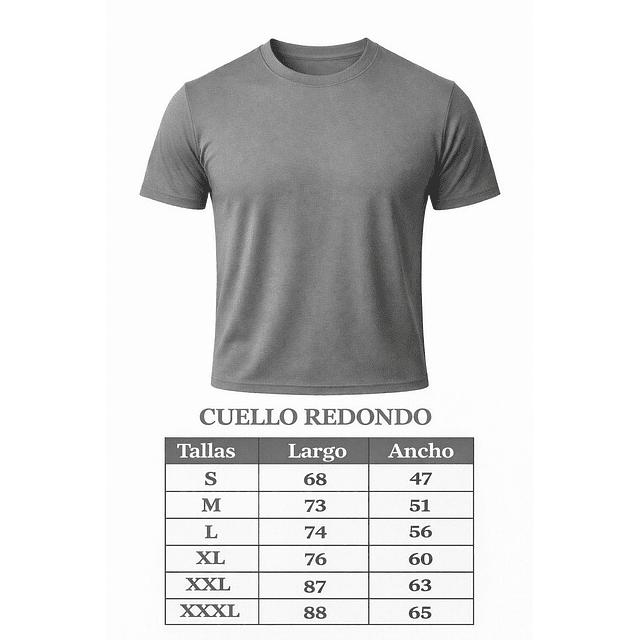 Polera Premium Algodón 100% Manga Corta Basico Estampar 50