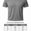Polera Premium Algodón 100% Manga Corta Basico Estampar 50