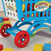 Carrito de Compra Supermercado Para Niños 56 Piezas Colores 8
