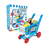 Carrito de Compra Supermercado Para Niños 56 Piezas Colores 10