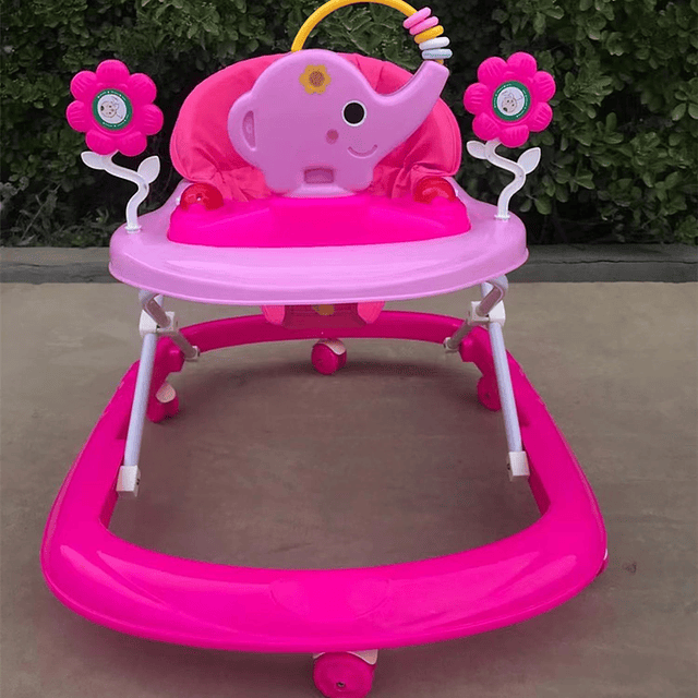 Andador Plegable Flores Con Musica Bebes Portable Unisex 13