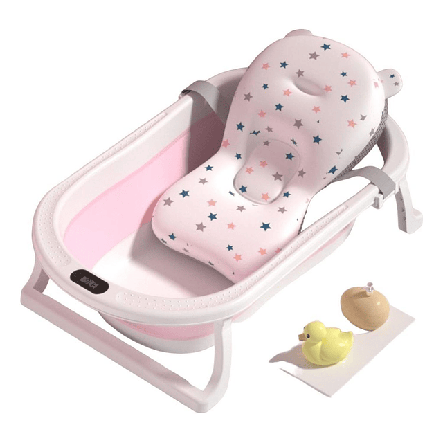Bañera Plegable Bebé + Malla + Termómetro | Jagima 18