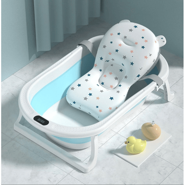 Bañera Plegable Bebé + Malla + Termómetro | Jagima 31