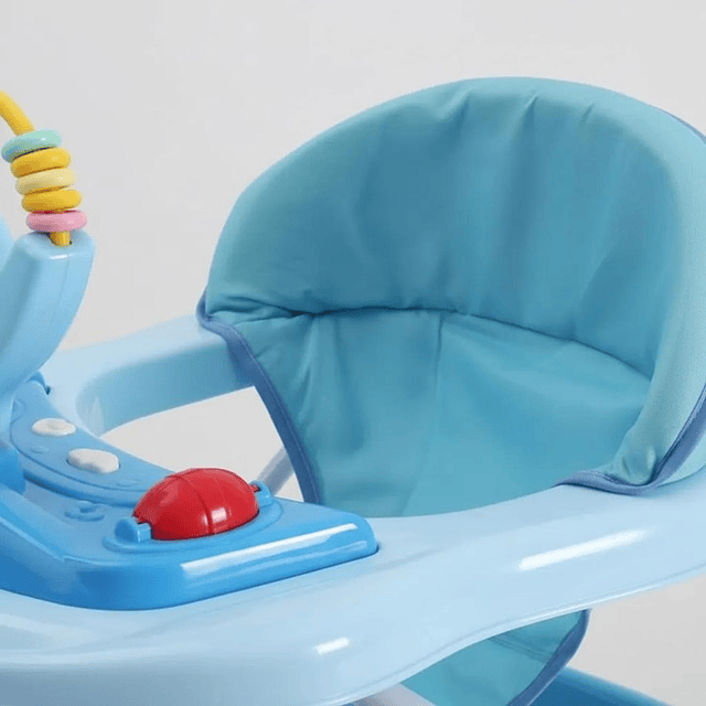 Andador Plegable Flores Con Musica Bebes Portable Unisex 3