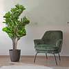 Planta Artificial Decorativa Arbol Grande Ficus Lyrata 150c 6