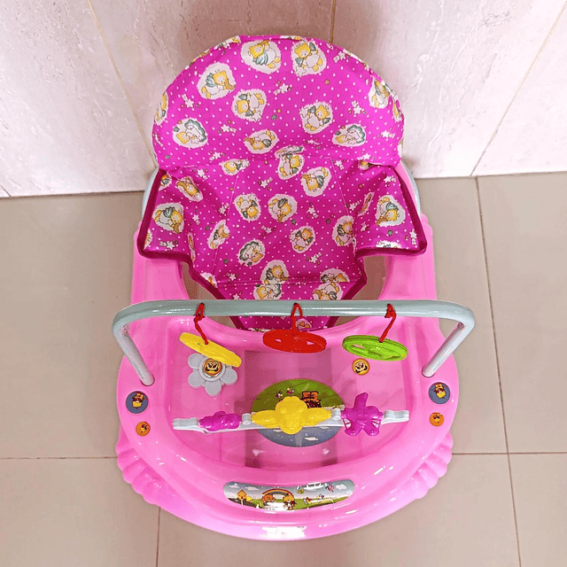 Andador Plegable Flores Con Musica Bebes Portable Unisex 18