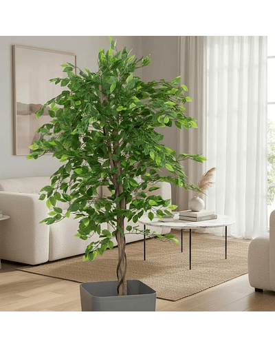 Planta Artificial Decorativa Arbol Grande Ficus 160cm 1008h