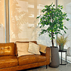 Planta Artificial Decorativa Arbol Grande Ficus 160cm 1008h 9